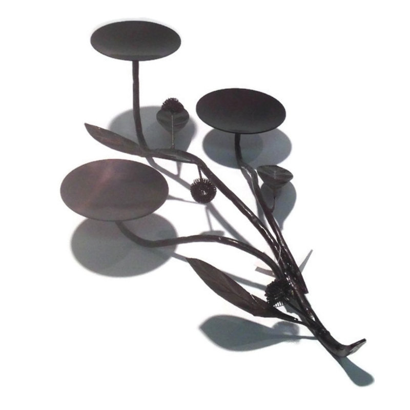 Plat de table en métal 4 po