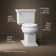 Toilette allongée deux pièces avec siphon dissimulé Memoirs Stately Continousclean St, 1,28 gallon par pouce carré