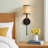 Drax 1-Light Wall Sconce In Matte Black