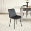 Chaises de salle à manger en cuir, chaises de cuisine en similicuir de style Mid-Century-9896392-9896391