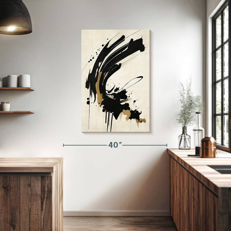 Avery Chaotic Curves II, 39" H x 26" W