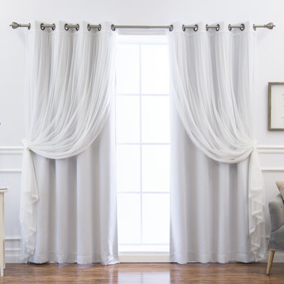 Sonja Polyester Room Darkening Sliding Panel Pair