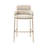 Marino Upholstered Counter Stool with Metal Frame-605346181-605208201