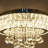 Modern Crystal Ceiling Light With Remote Control