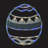 17" LED Lighted Blue Easter Egg Spring Window Silhouette Decoration