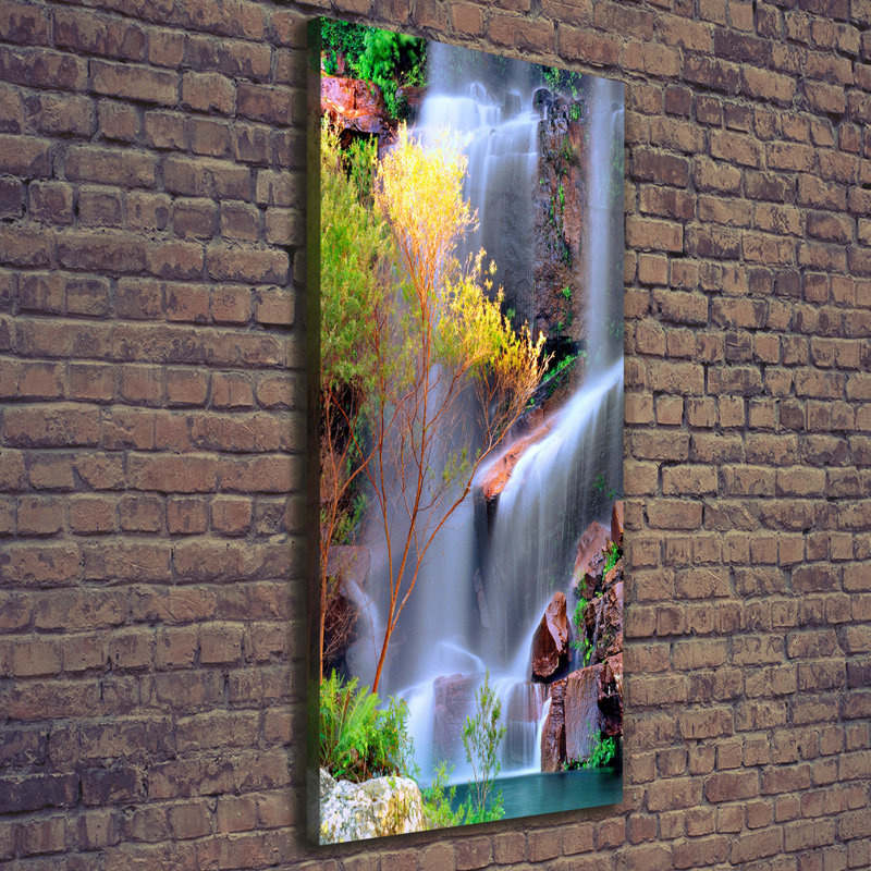 Waterfall - Wrapped Canvas Print