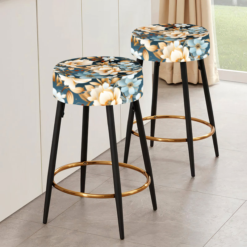 Ensemble de 2 tabourets de bar Classic Vintage