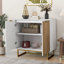 Storage Cabinet with Doors, Buffet Sideboard Cabinet, Kitchen Buffet Cabinet with Storage