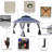 11X 11 Ft Double Roof Pop-Up Gazebo Canopy With Removable Zipper Netting-101781643