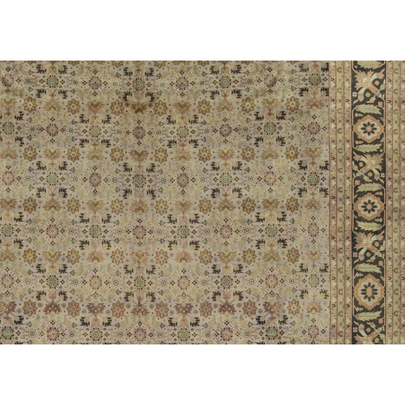 Avalon Wool Southwestern Area Rug in Beige/Brown