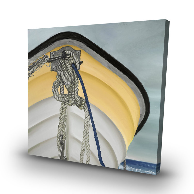 The boat - 32"x32" art on canvas