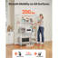 Tablette de rangement pliante avec roulettes-1457947248-1457947250
