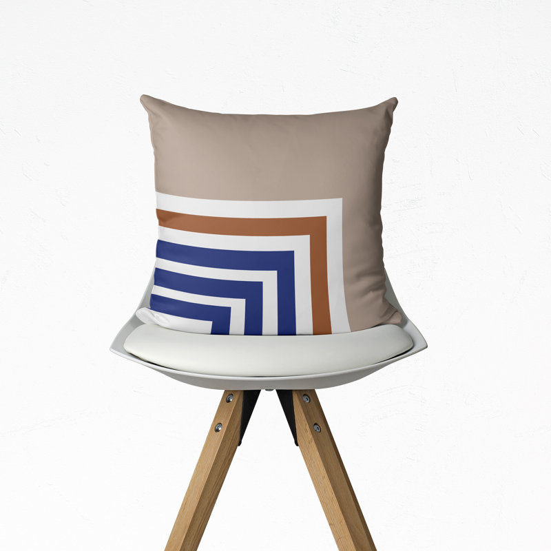 Housse de coussin d'intérieur Mia, 16 po x 1 po