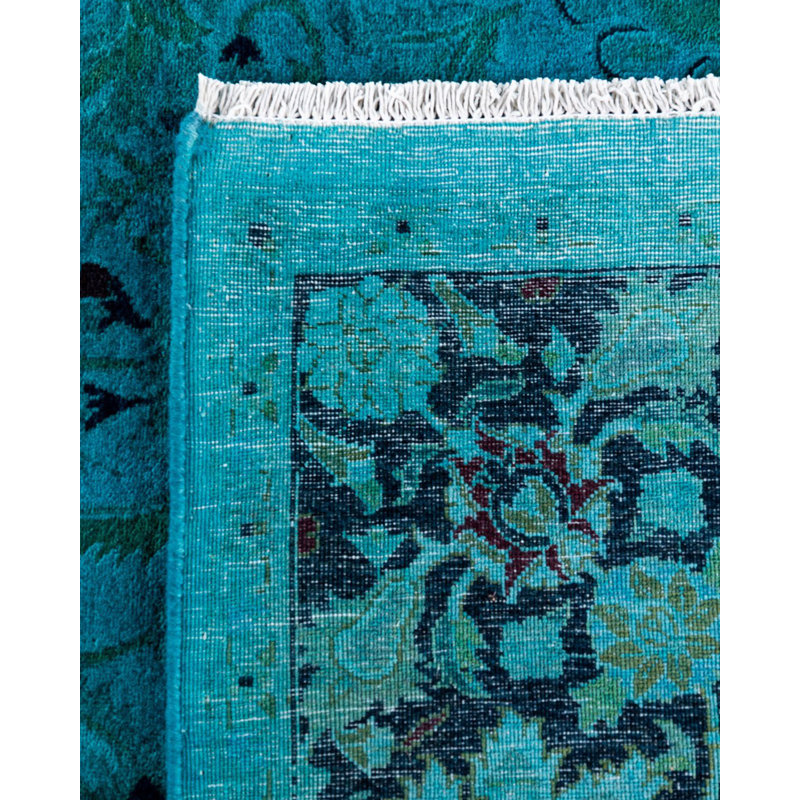 Overyed One-of-a-Kind Rectangle 4' X 6'1" Hand Knotted Area Rug