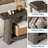 70.9 Inch All-Wood Console Table with 2-Tier for Hallway, Living Room, Narrow Foyer-81392935