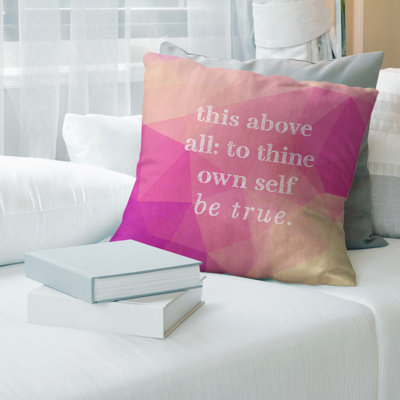 Linen Reversible Throw Pillow