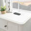 Table de chevet blanche Noelle