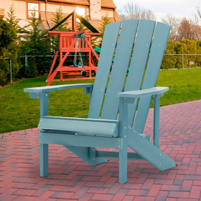 Chaise Adirondack en plastique Yonds