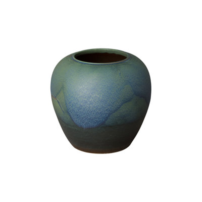 Vase de table en céramique Verdigris