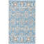 Tapis en laine / coton touffeté à la main Muhsin bleu marine / jaune-1523608200