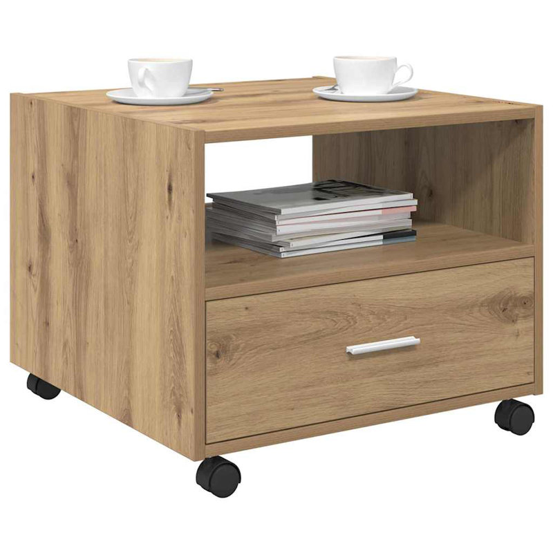 Coffee Table with Storage, Artisan Oak