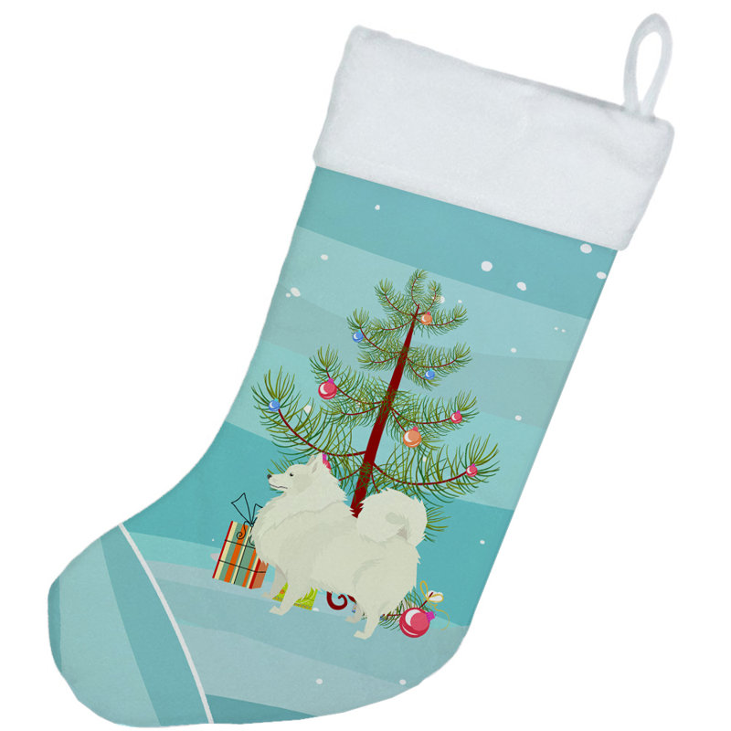 Chaussette de noël joyeux de noël, Spitz