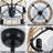 Garren 18.5"- 4 Light 7 Blade Twine Metal Caged Ceiling Fan With Remote Control And Light Kit Included