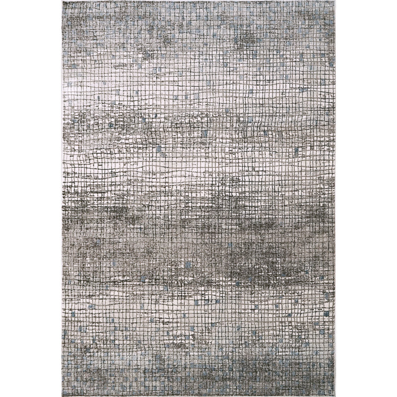 Abstract Indoor Rug, Runner 2'2" x 7'7"