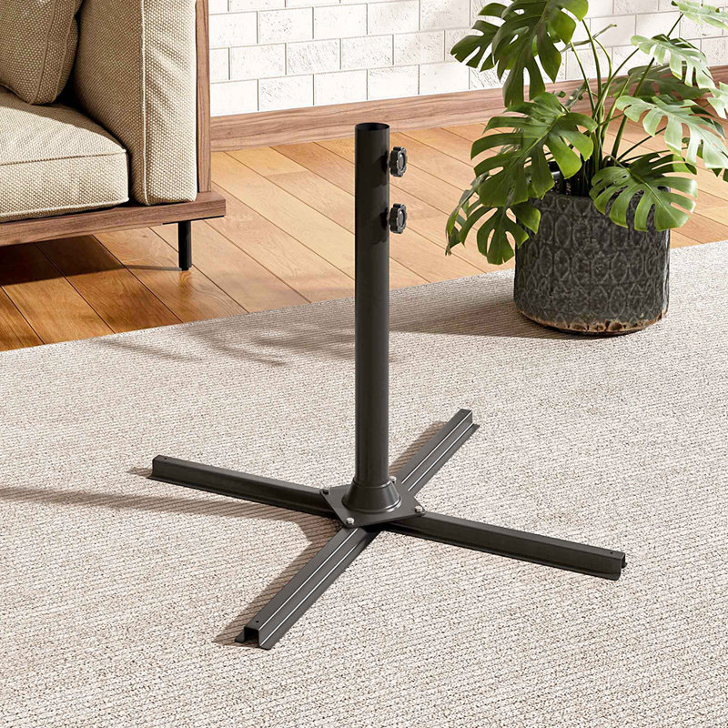 2kg Metal Free Standing Parasol Cross Base