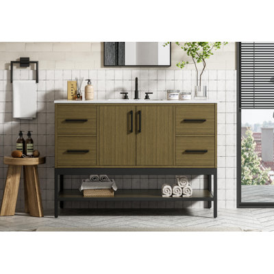 Meuble-lavabo simple 48 po