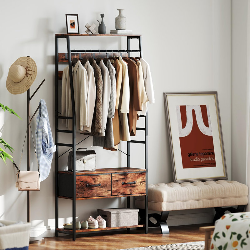 80cm Clothing Rack, Black