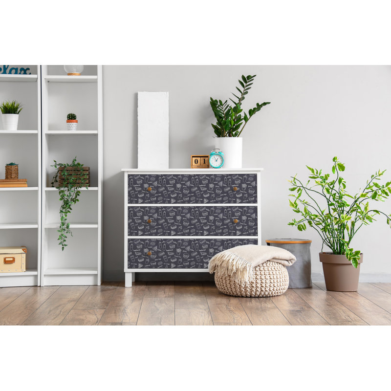 Annaros 1m x 50cm Matte Peel & Stick Wallpaper Roll