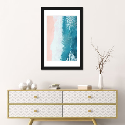 « seulement beachy », impression sur toile tendue