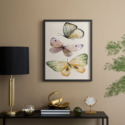 Fly Away I Framed Print - Solid Wood