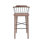Exchange Bar Stool with Solid Wood Frame and with Metal Frame