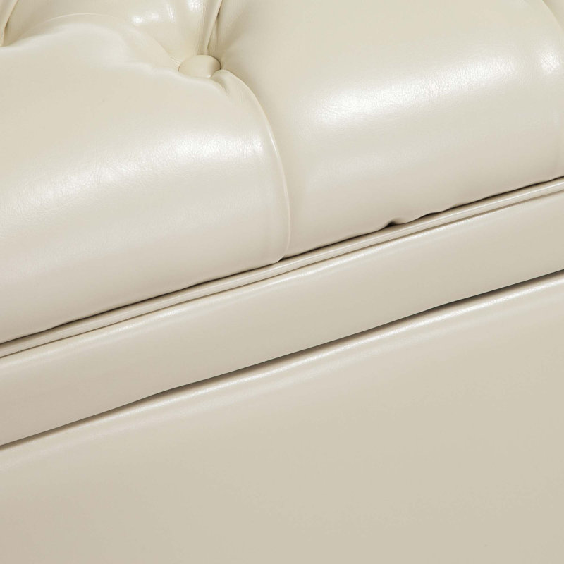 Tufted Storage Ottoman