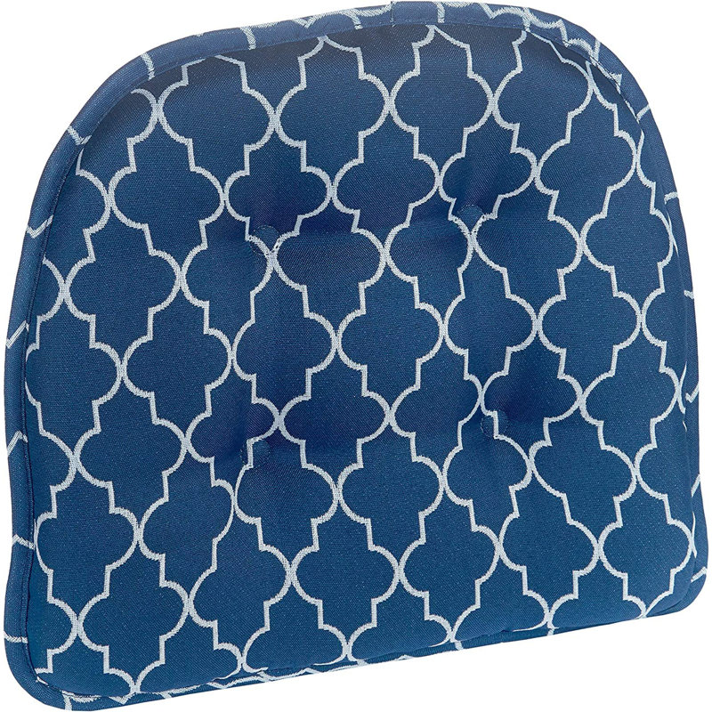 Non-Slip Dacee Dining Room And Kitchen Seat Cushions, 16 X 15 X 2 Inches, Blue
