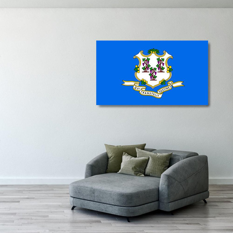 Connecticut State, H 23 po x l 40 po