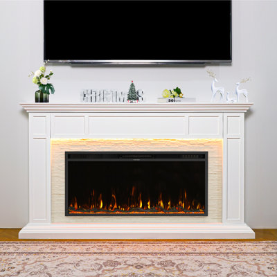 Surround Electronic Fireplace