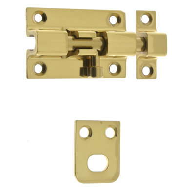 Solid Brass Security Barrel Bolt
