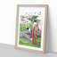Umemi Tsuki by Isoda Koryusai - Picture Frame Painting Print-55605993-55605995