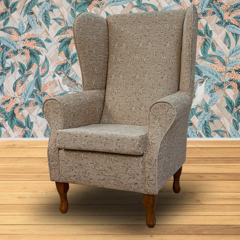 79cm Wide Tufted Wingback Chair