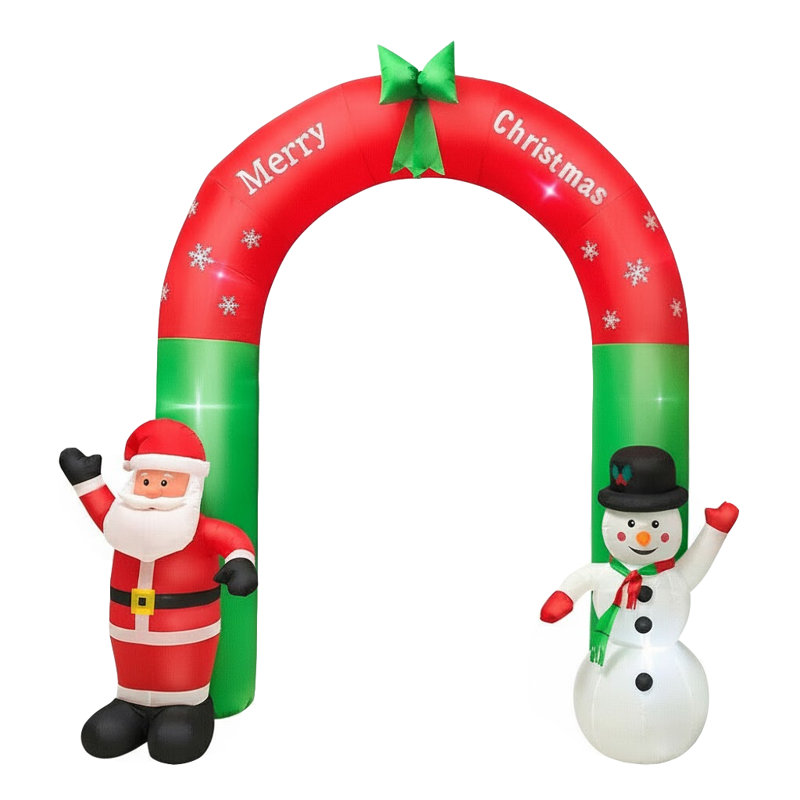 8 pieds gonflable Merry Christmas