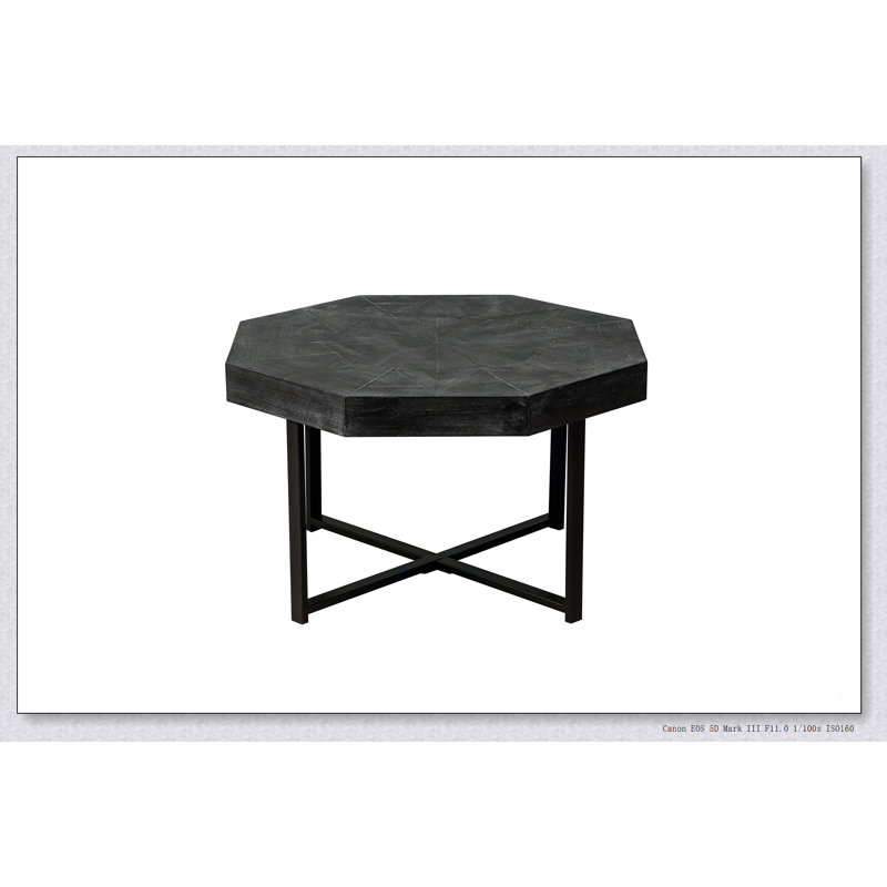 Plateau de table en bois octogonal en bois de style campagnard de 30 pouces, parfait pour ajouter charme et fonctionnalité à tout espace de vie.