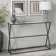 Sabrina 45'' Glass Top Console Table