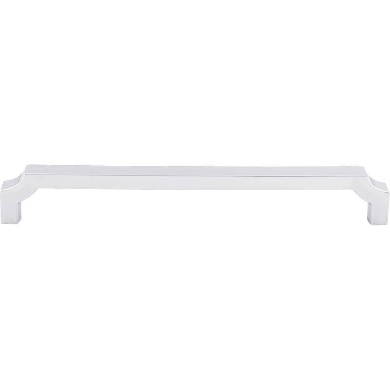 Davenport Appliance pull, Polished Chrome, 12" Center to Center