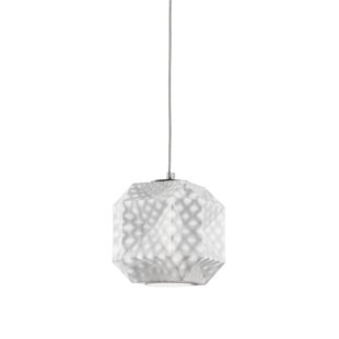 1 - Light Dark Steel Square/Rectangle Pendant