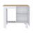 Kitchen Island, Single Door Cabinet, Shelf