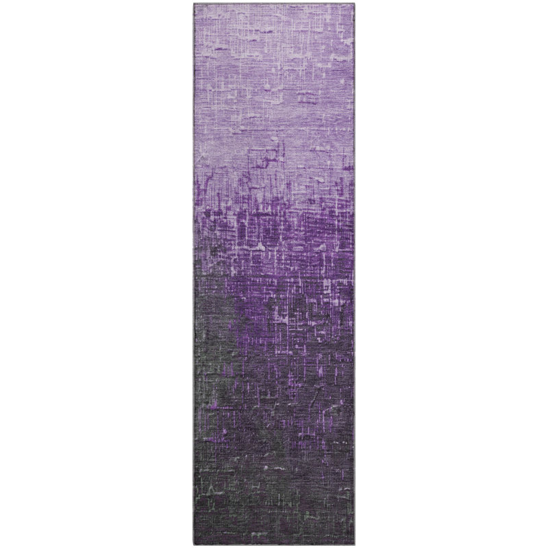 Tapis de qualité supérieure Corum AMF1066 lavable à la machine, Tapis de couloir 2 pi 3 po x 7 pi 6 po