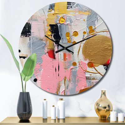 Metal Wall Clock